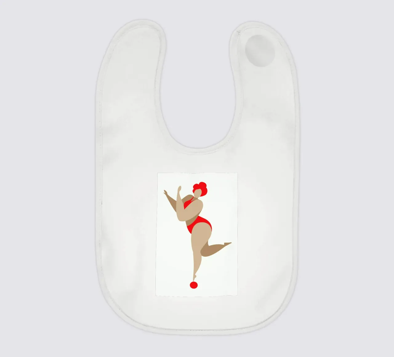 Dancing Queen Red bavaglino da Kubistika