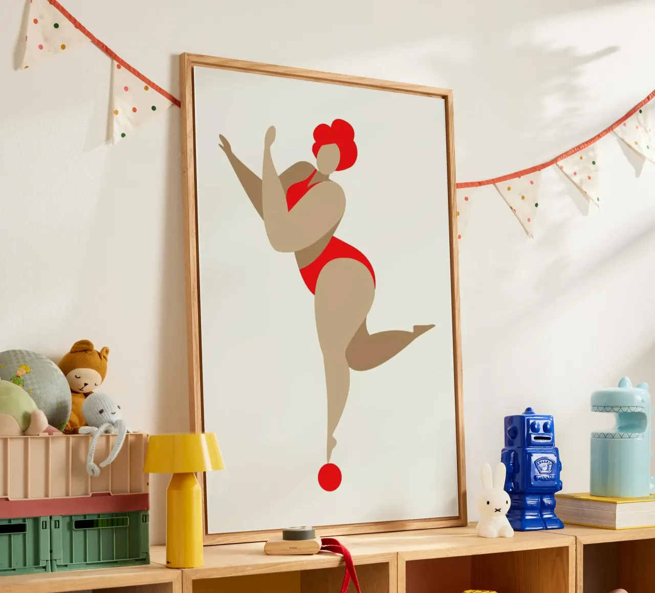 Dancing Queen Red plexiglass da Kubistika