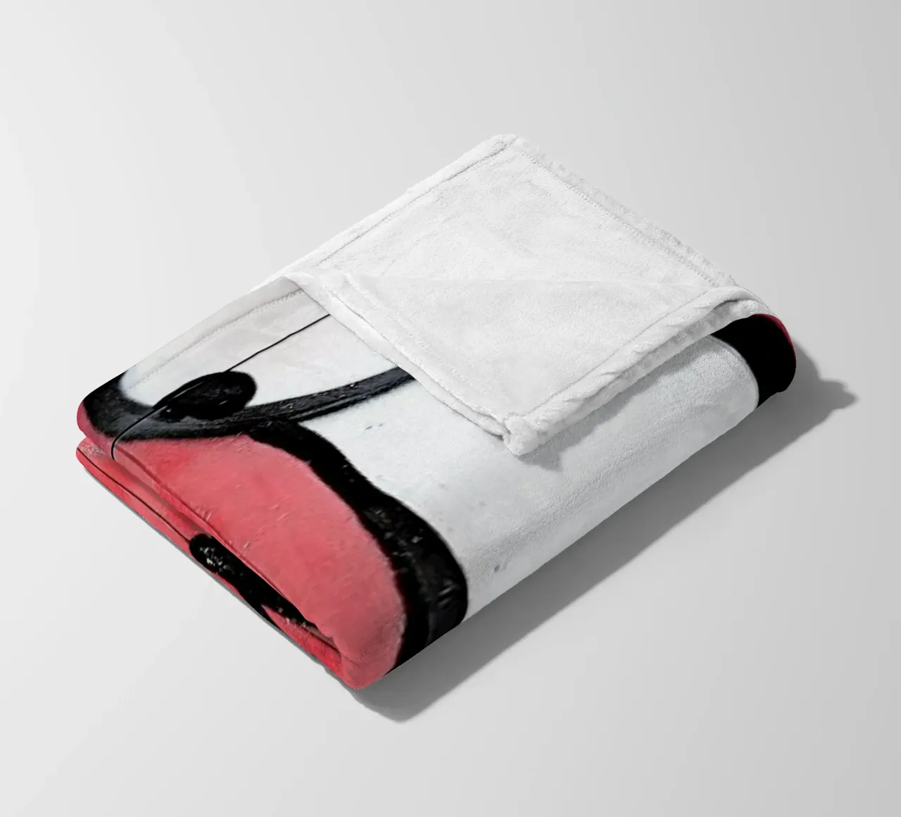 Streetart Rot 1 fleece blanket by Sadia