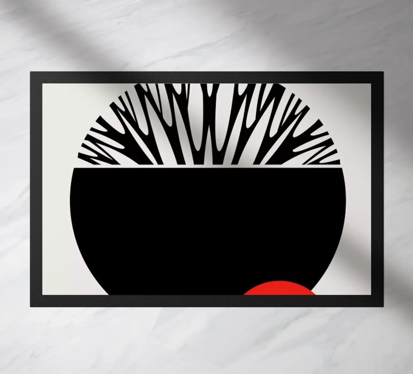 Abstractika doormat by Kubistika