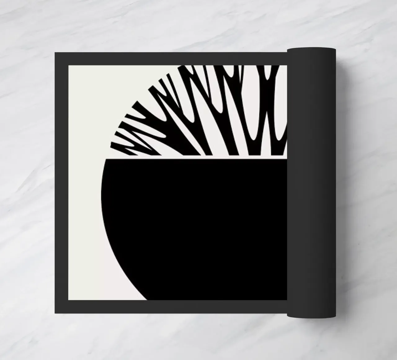 Abstractika doormat by Kubistika