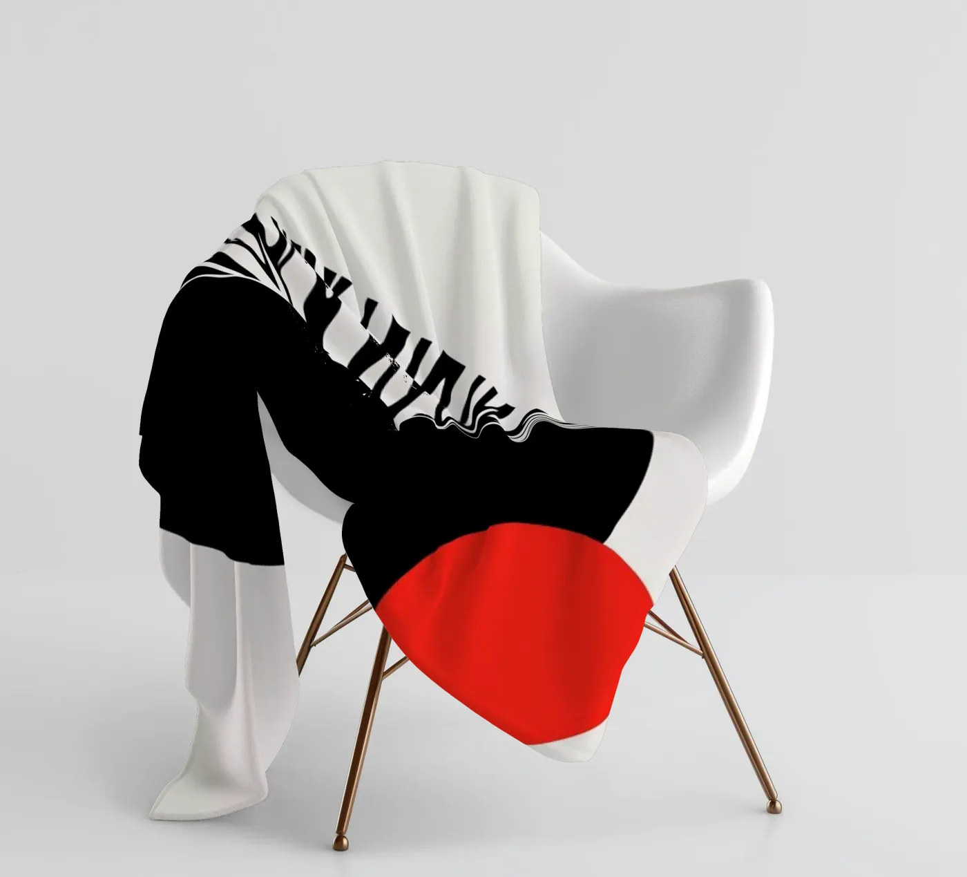 Abstractika fleecedeken van Kubistika