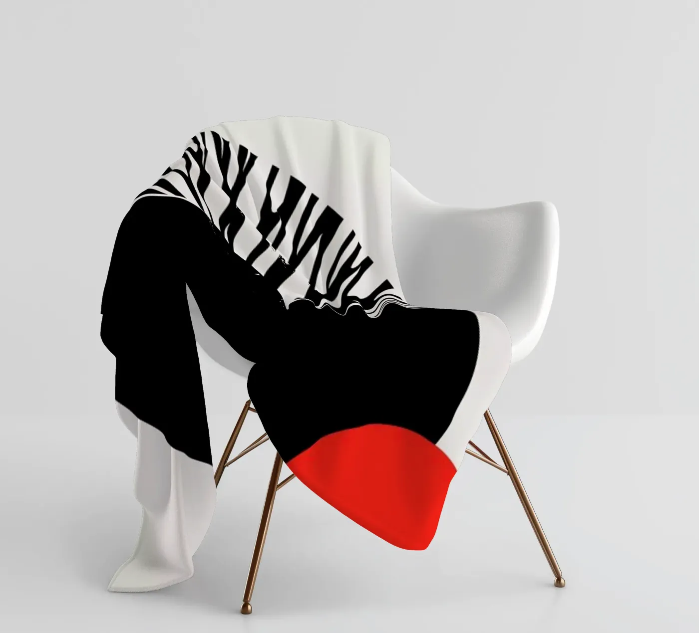 Abstractika fleecedeken van Kubistika