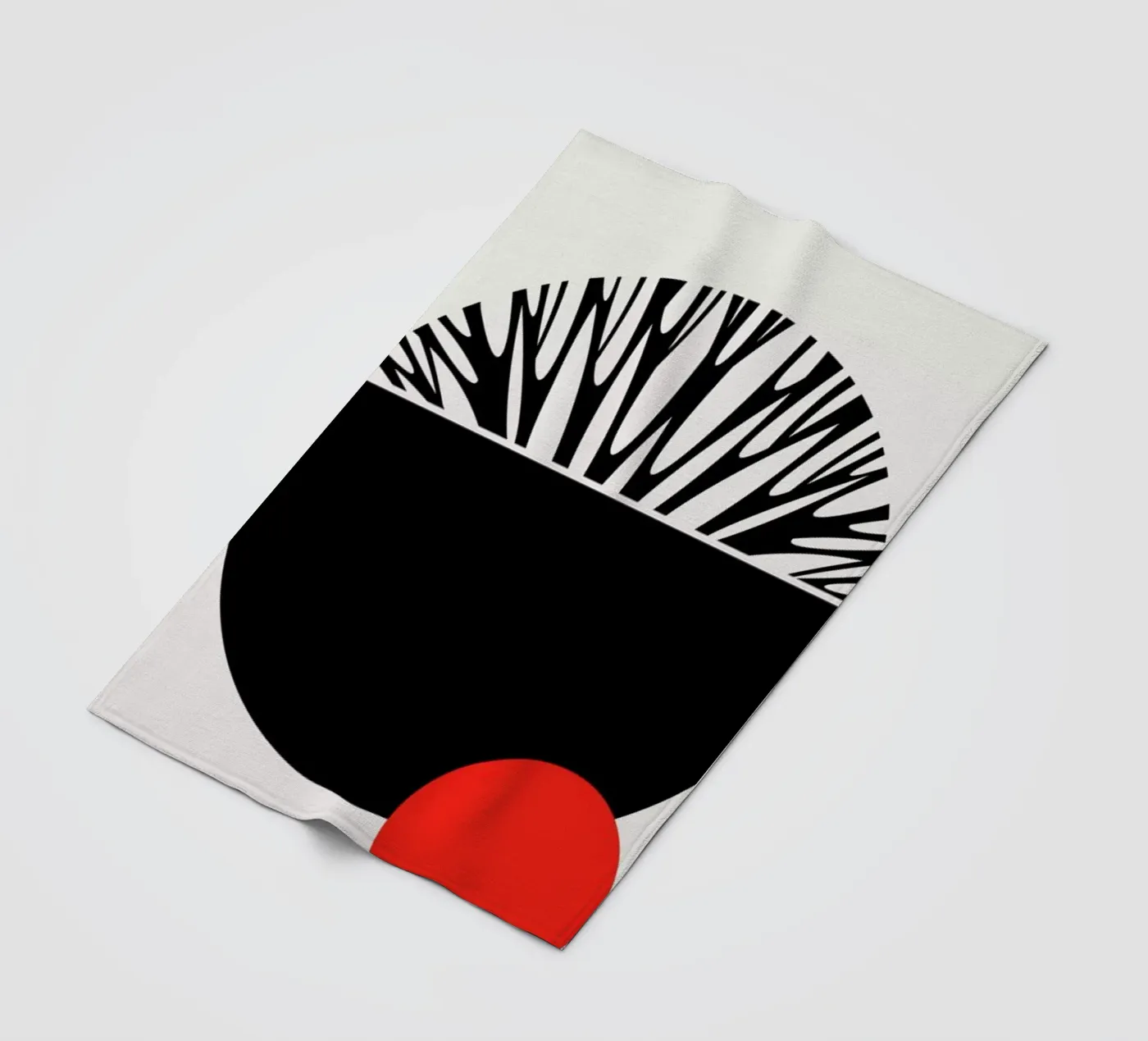 Abstractika fleecedeken van Kubistika