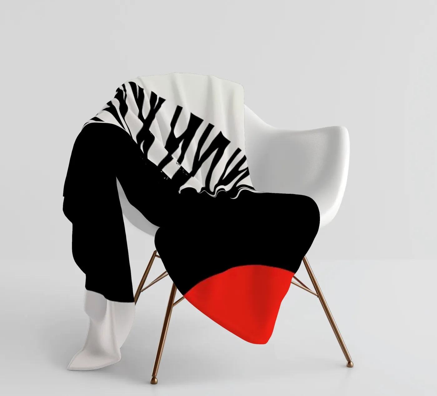 Abstractika fleecedeken van Kubistika