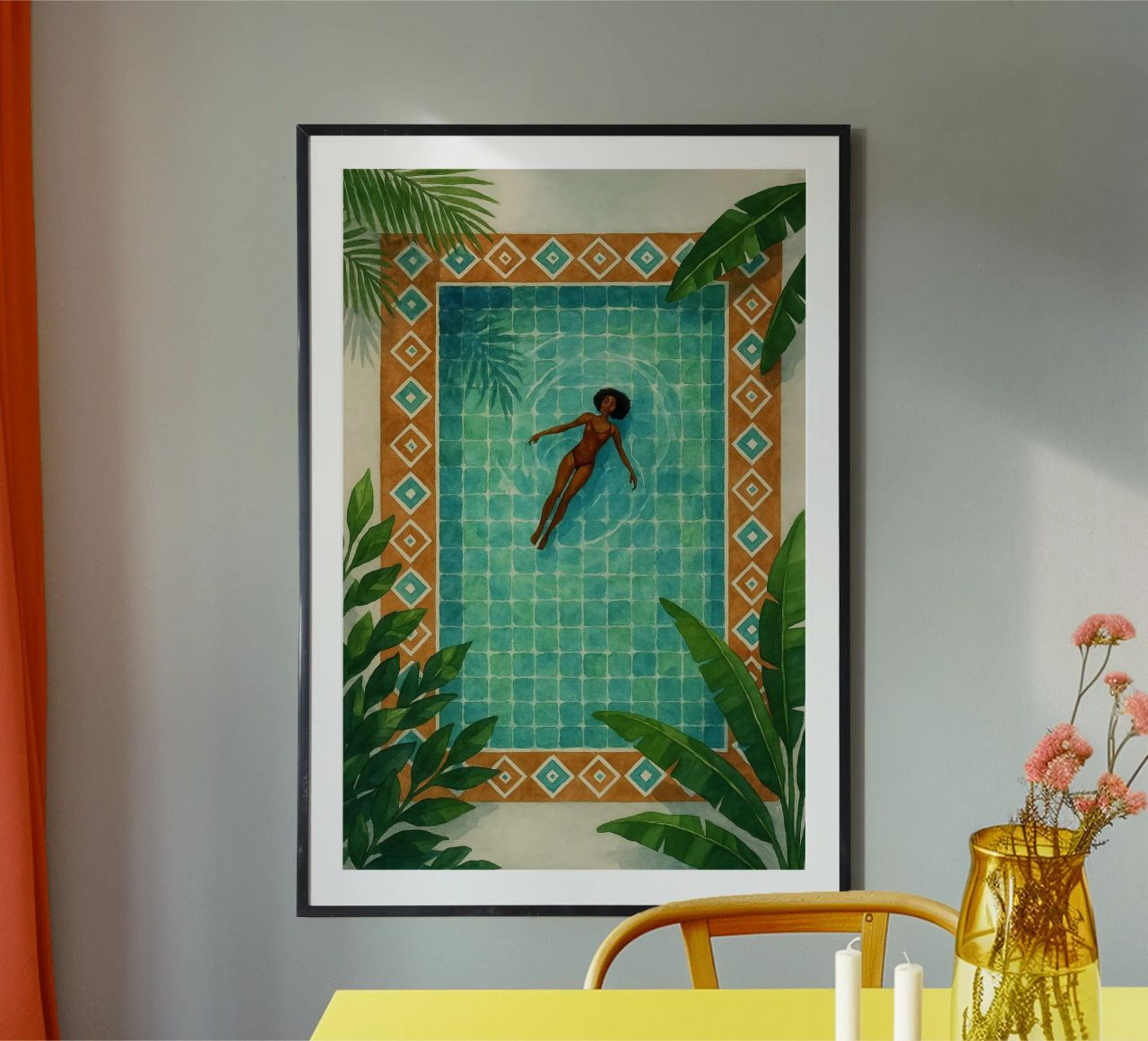 Galleggiare in paradiso poster da Aquarevo