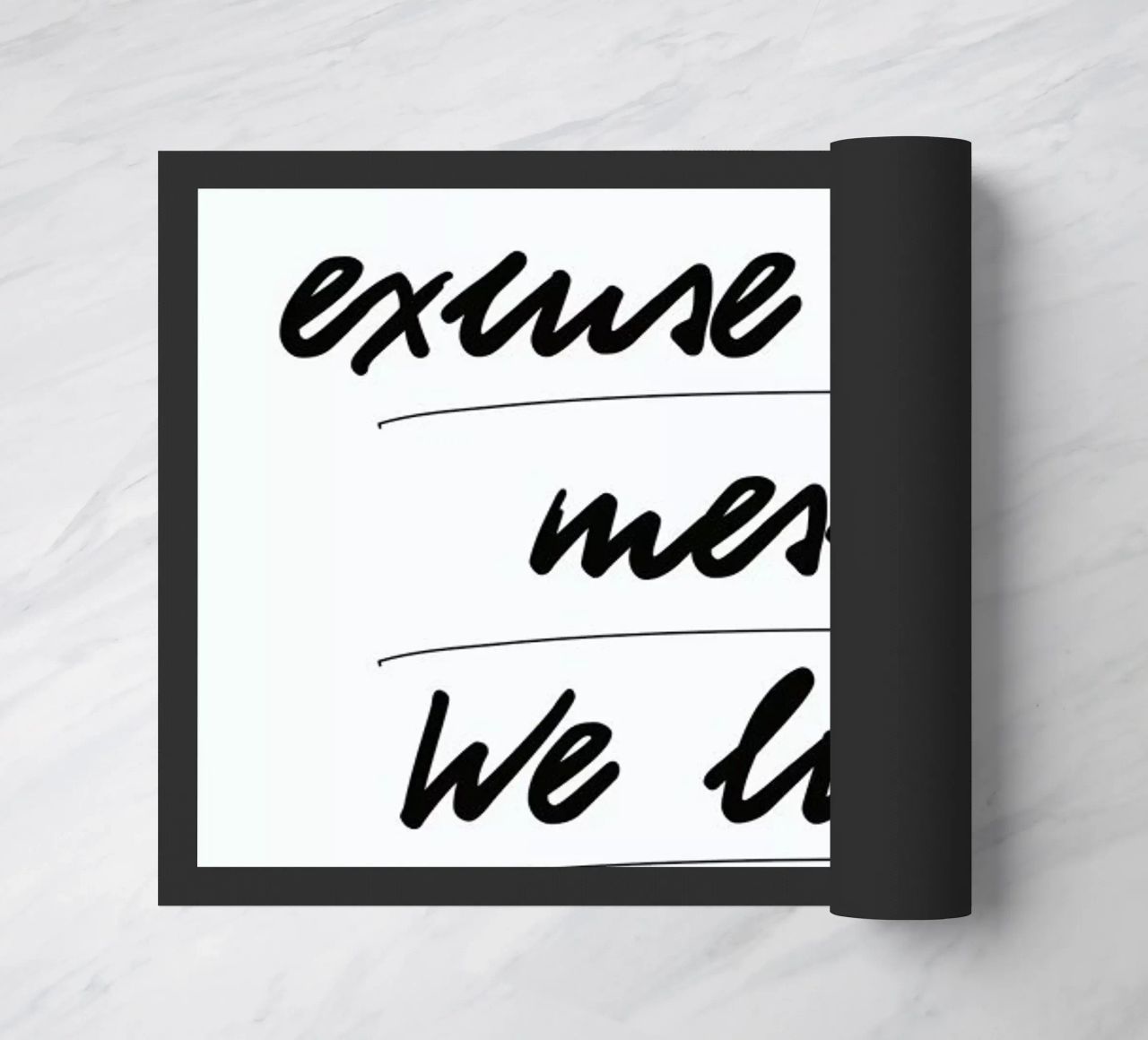 Excuse the mess zerbino da PETERSEN