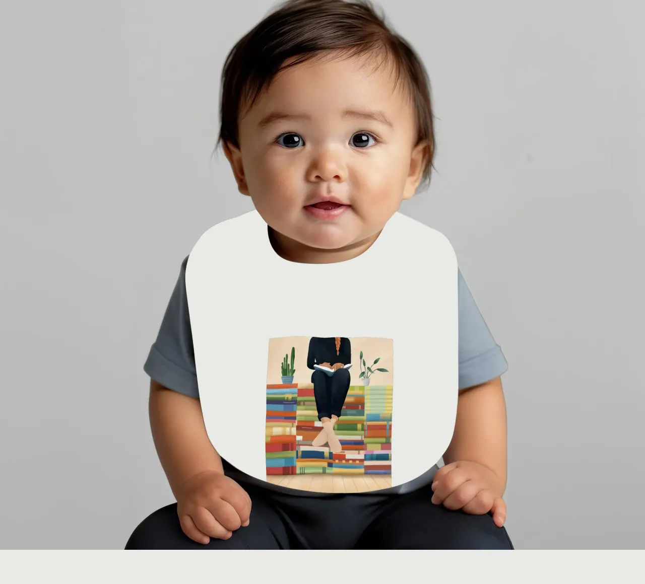 Books!! Babylätzchen von Flow Line