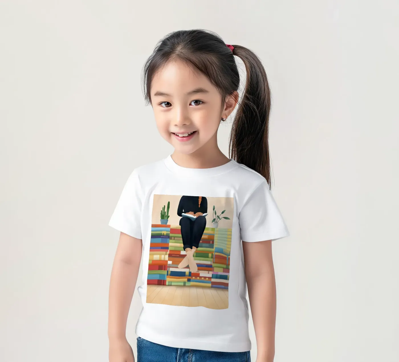 Books!! t-shirt bambini da Flow Line