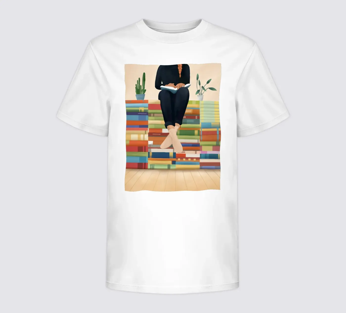 Books!! t-shirt bambini da Flow Line