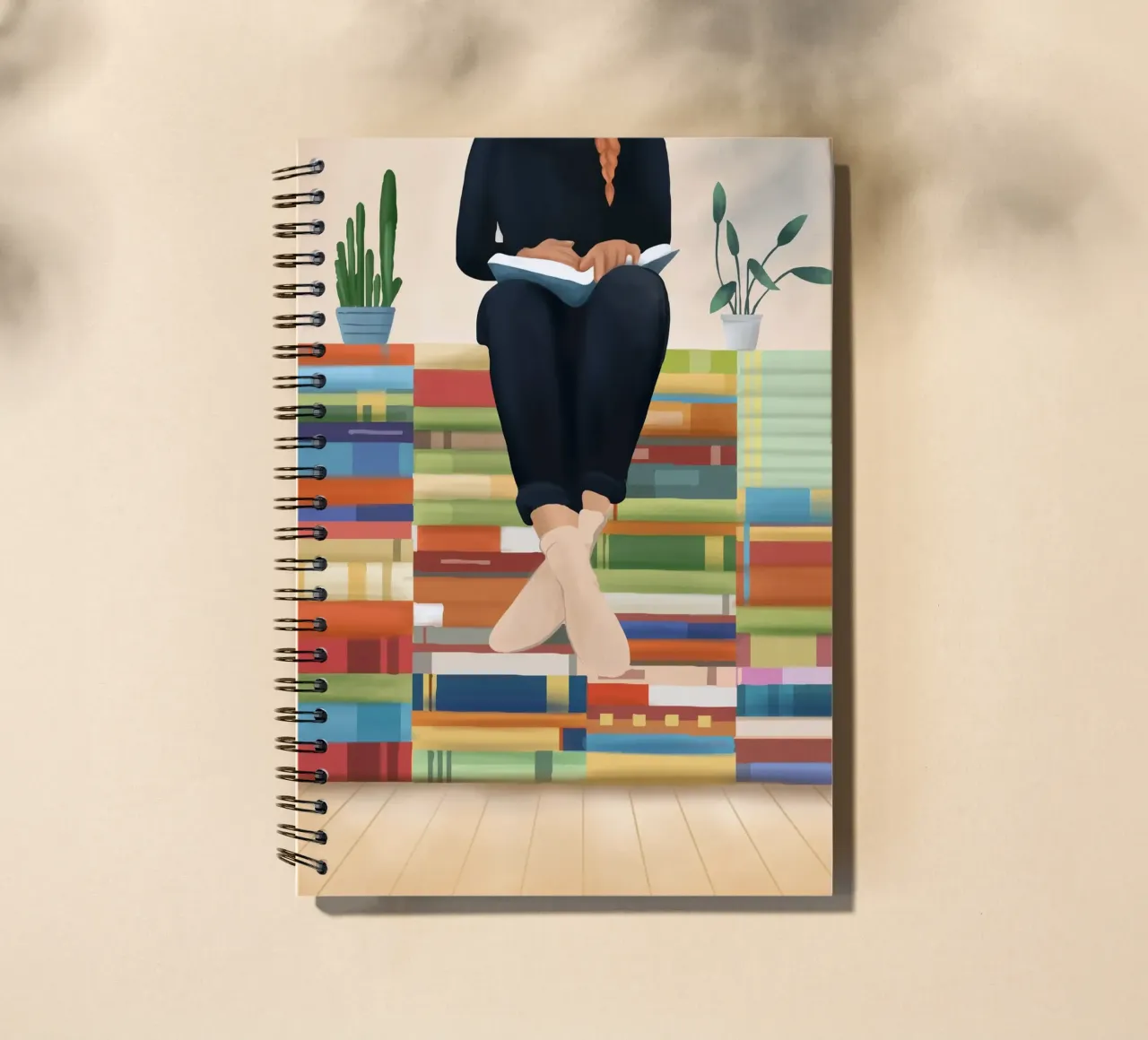 Books!! carnet à spirale de Flow Line