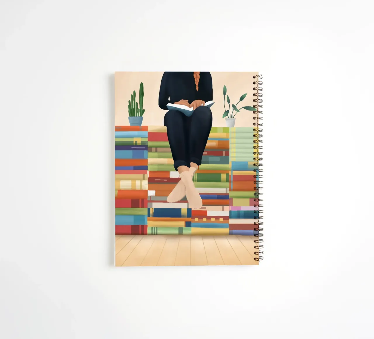 Books!! carnet à spirale de Flow Line