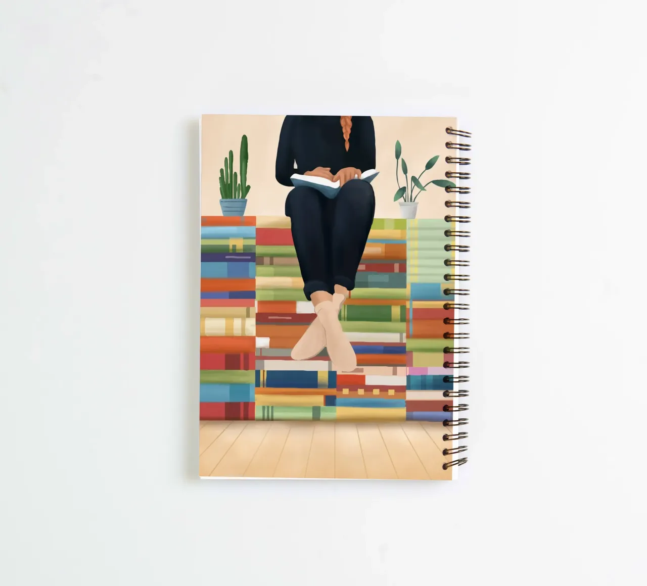 Books!! carnet à spirale de Flow Line