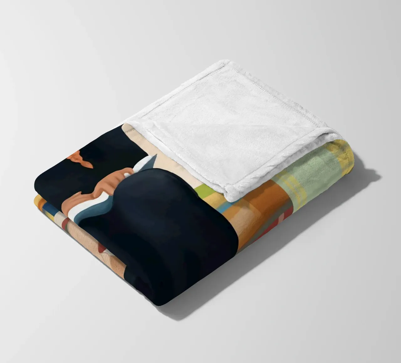 Books!! coperta in pile da Flow Line