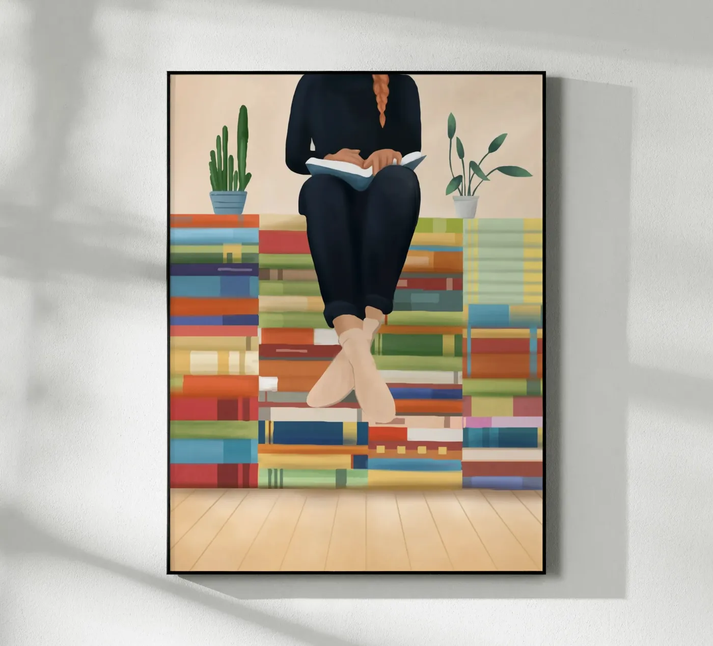 Books!! Acryl-Glas von Flow Line