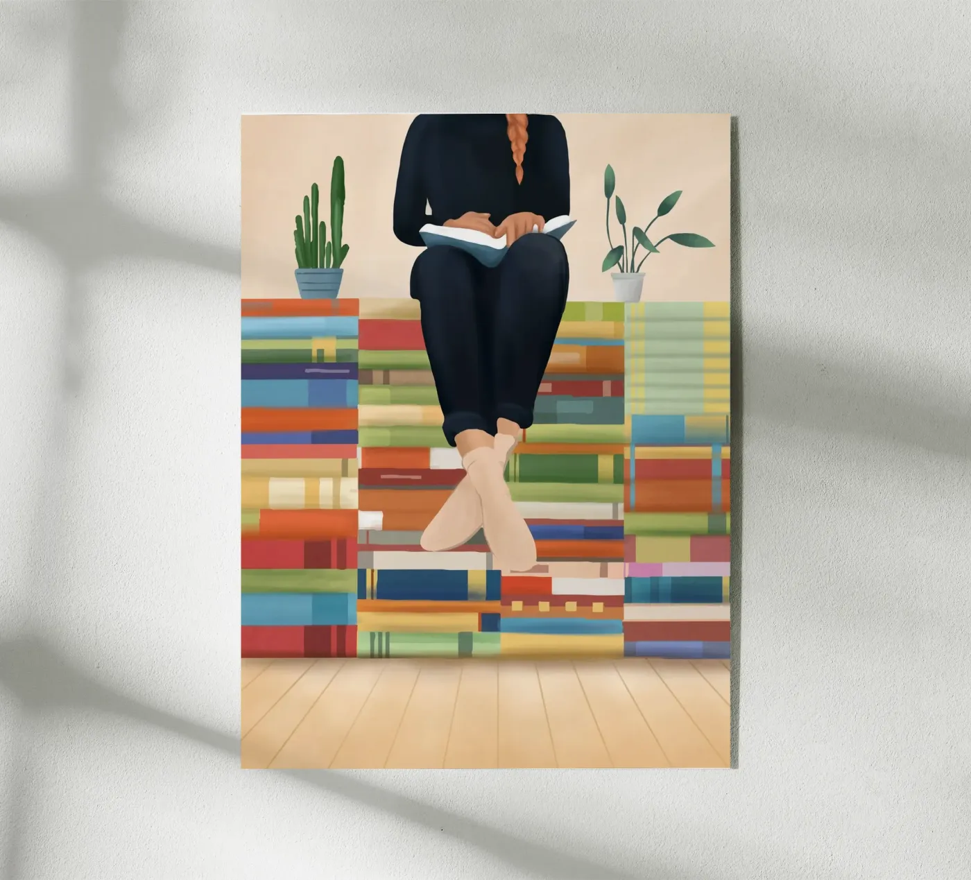 Books!! Acryl-Glas von Flow Line