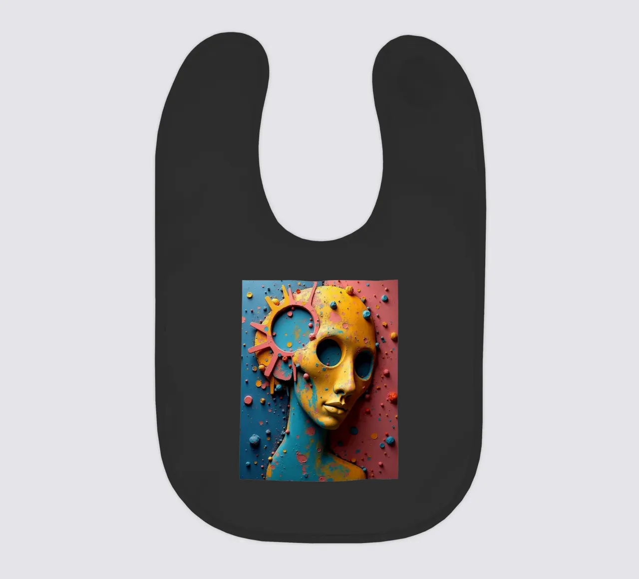 Knowledge gap baby bib by CASTILO