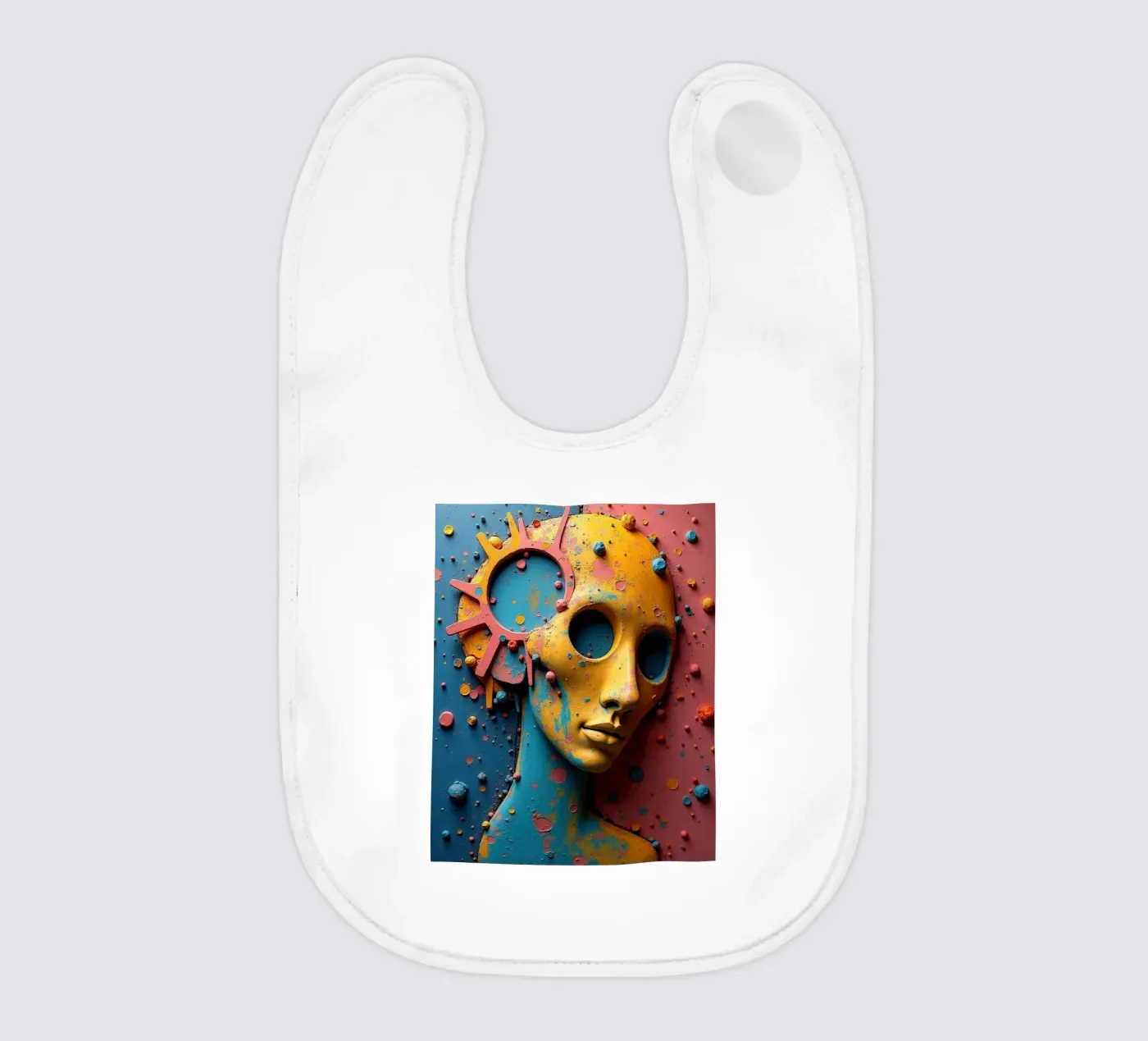 Knowledge gap baby bib by CASTILO