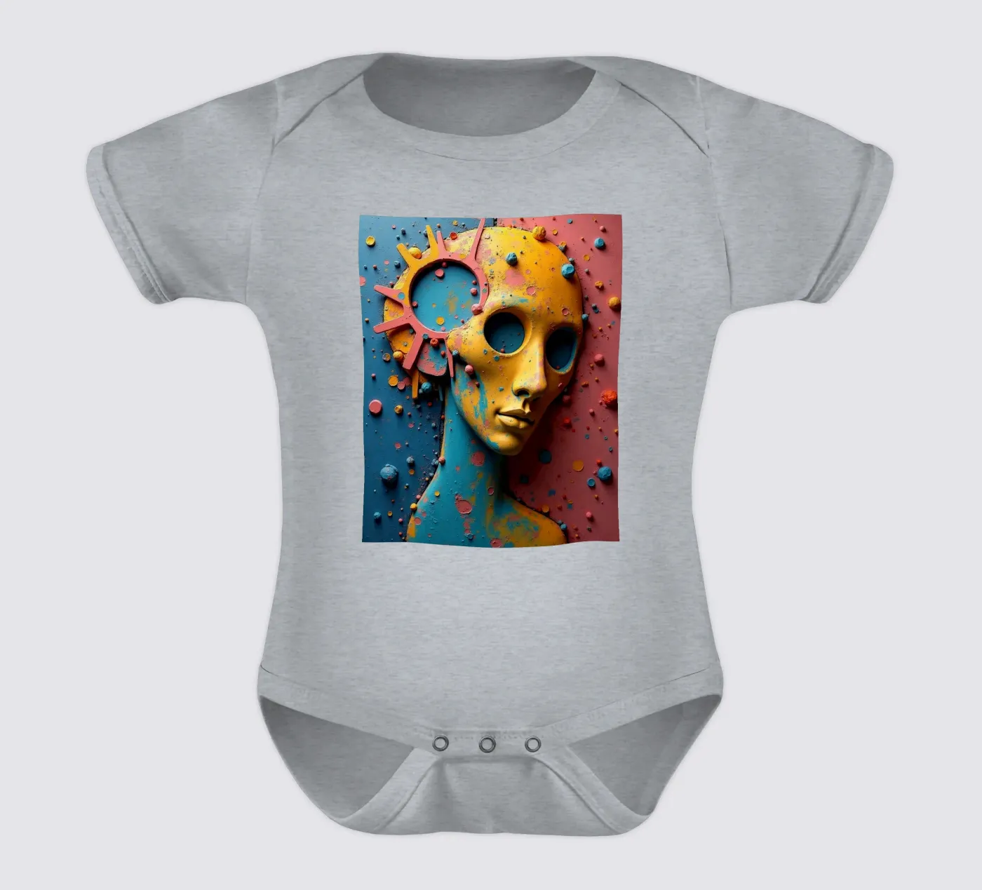 Knowledge gap Kurzarm Babybody von CASTILO