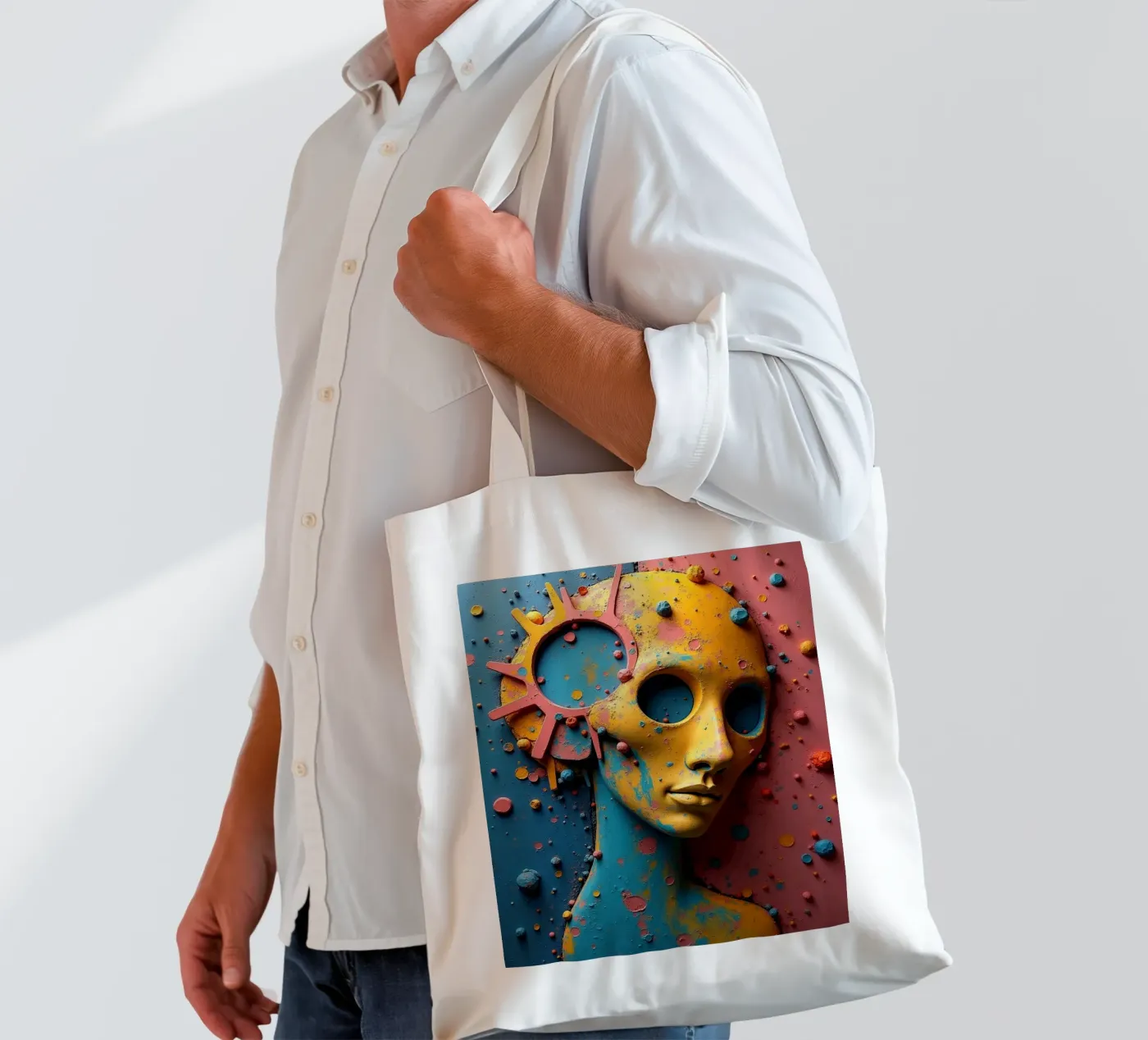 Knowledge gap tote bag by CASTILO