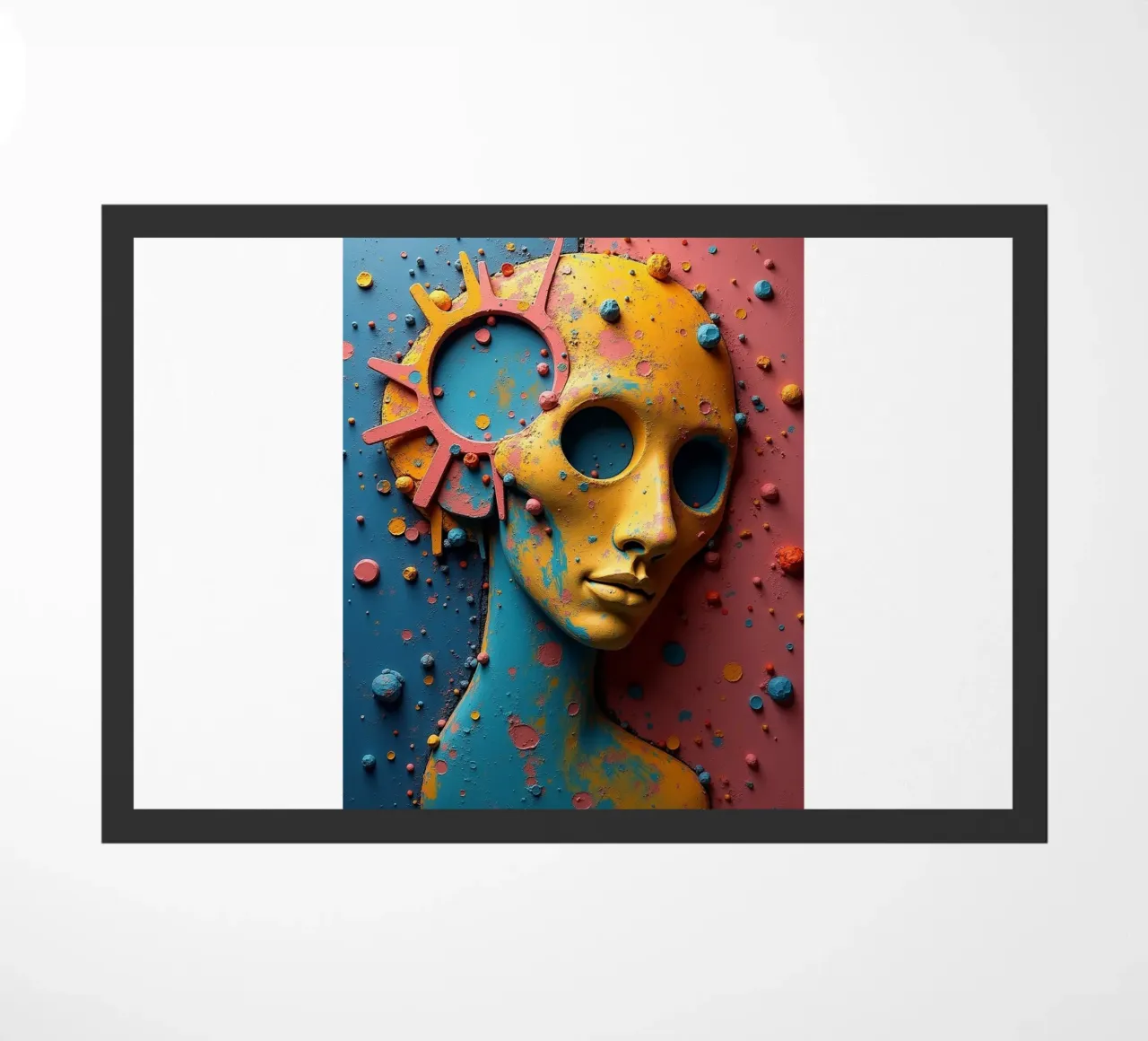 Knowledge gap doormat by CASTILO