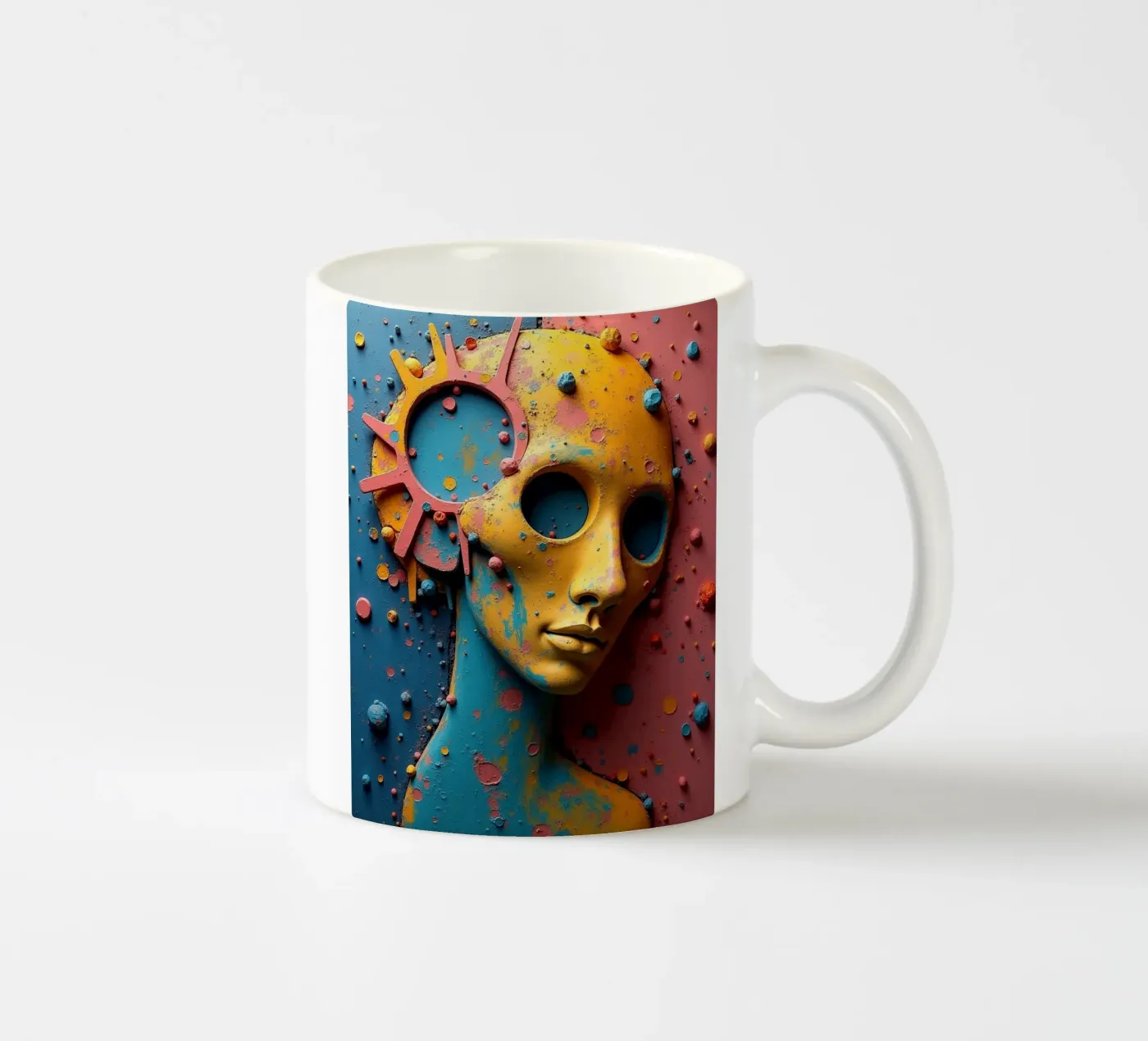 Knowledge gap Keramik Tasse von CASTILO