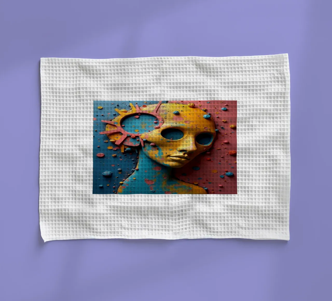 Knowledge gap tea towel by CASTILO