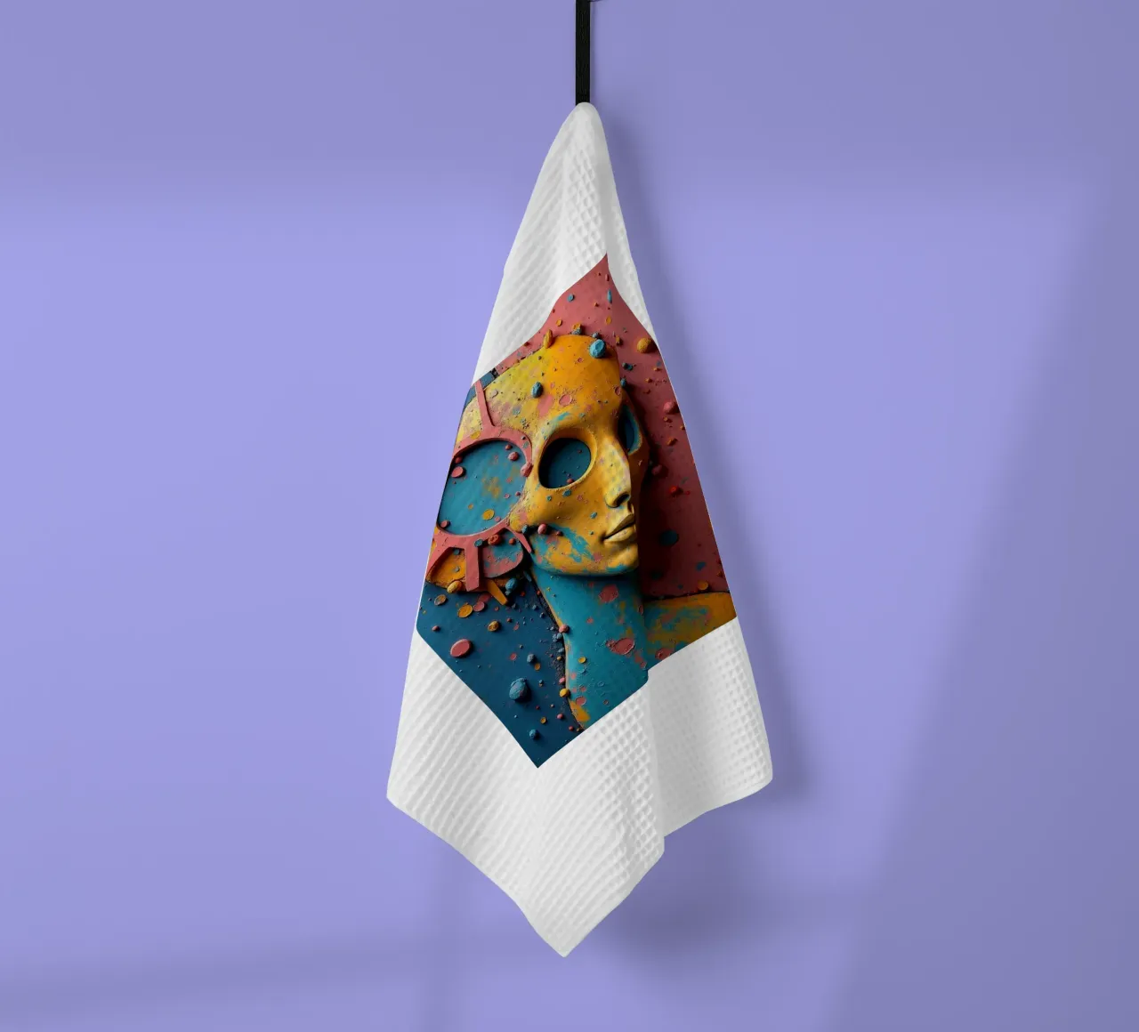 Knowledge gap tea towel by CASTILO