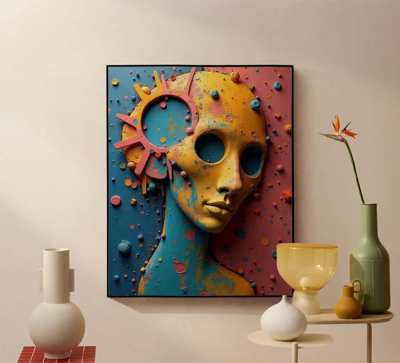 Kenniskloof acryl van CASTILO