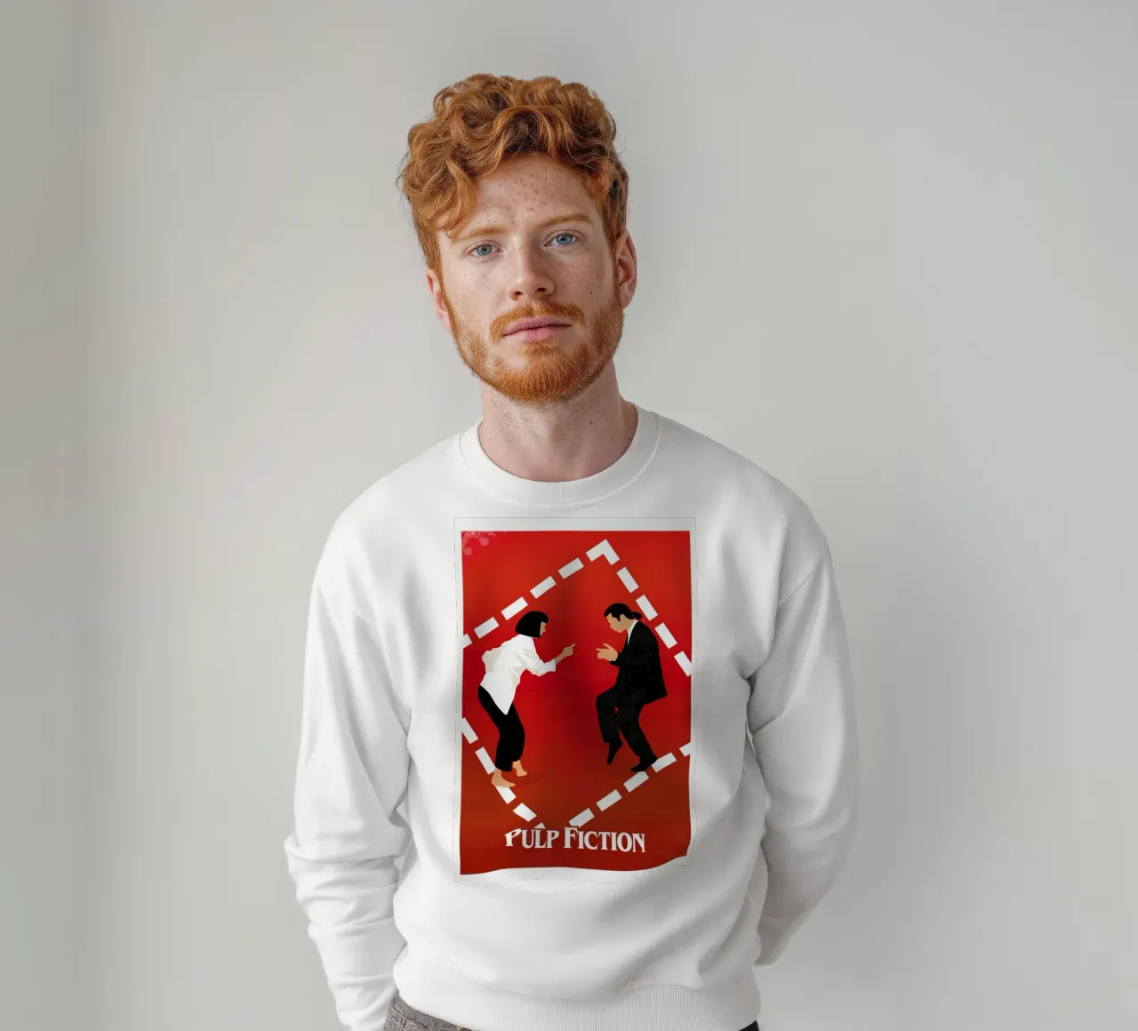 Pulp Fiction sweatshirt van Gallery Print and Art Limited