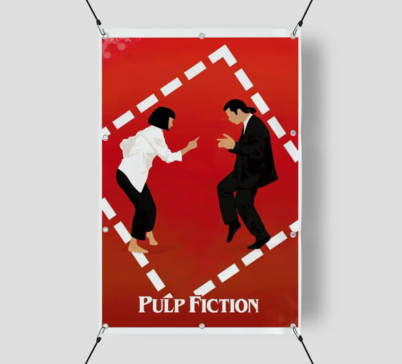 Pulp Fiction telo in pvc da Gallery Print and Art Limited