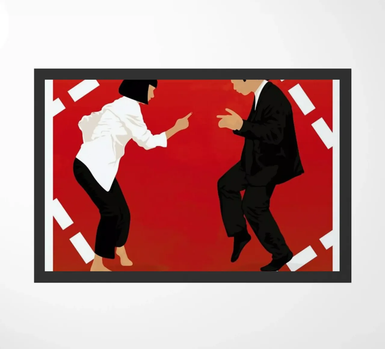 Pulp Fiction doormat by Gallery Print and Art Limited