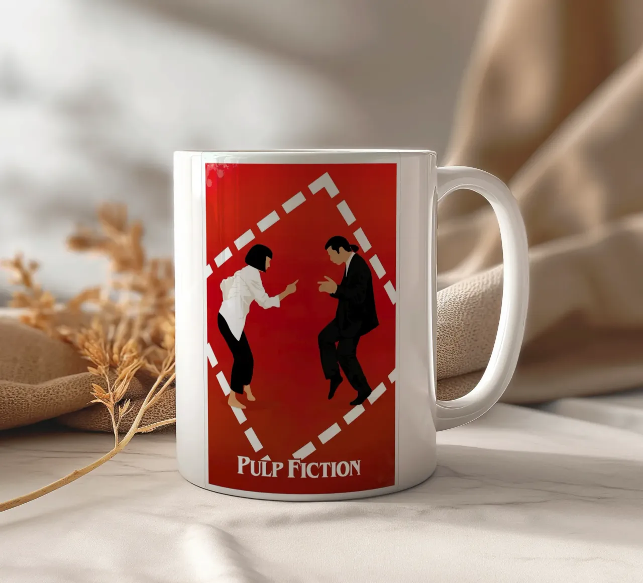 Pulp Fiction tazza in ceramica da Gallery Print and Art Limited