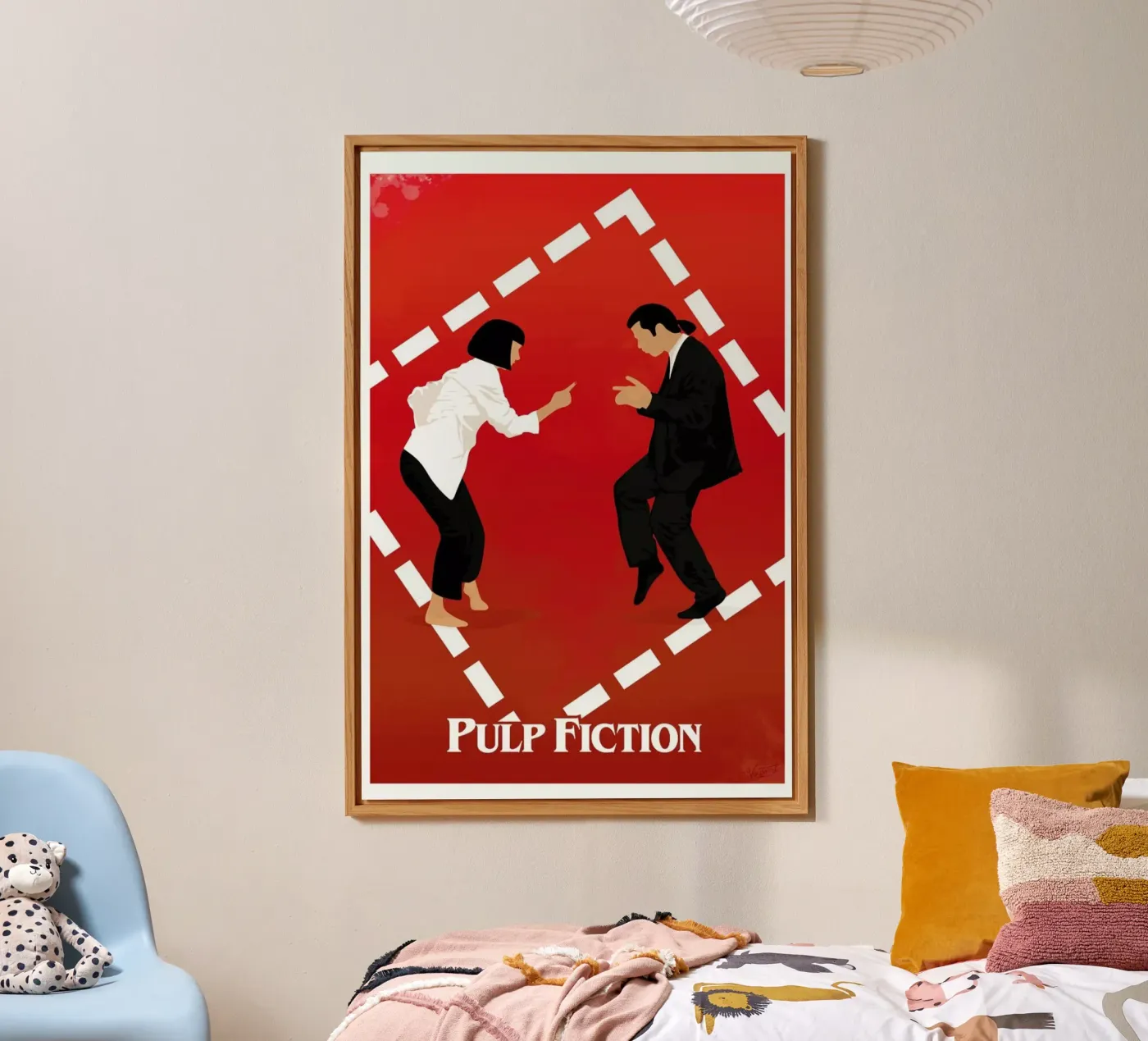 Pulp Fiction alluminio dibond da Gallery Print and Art Limited