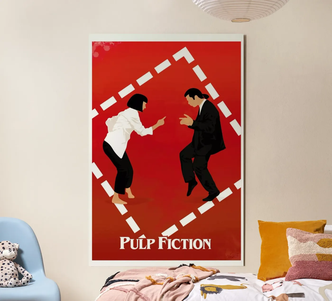 Pulp Fiction alluminio dibond da Gallery Print and Art Limited