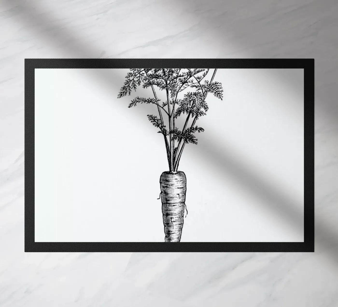 Carrot deurmat van Flora & Fauna