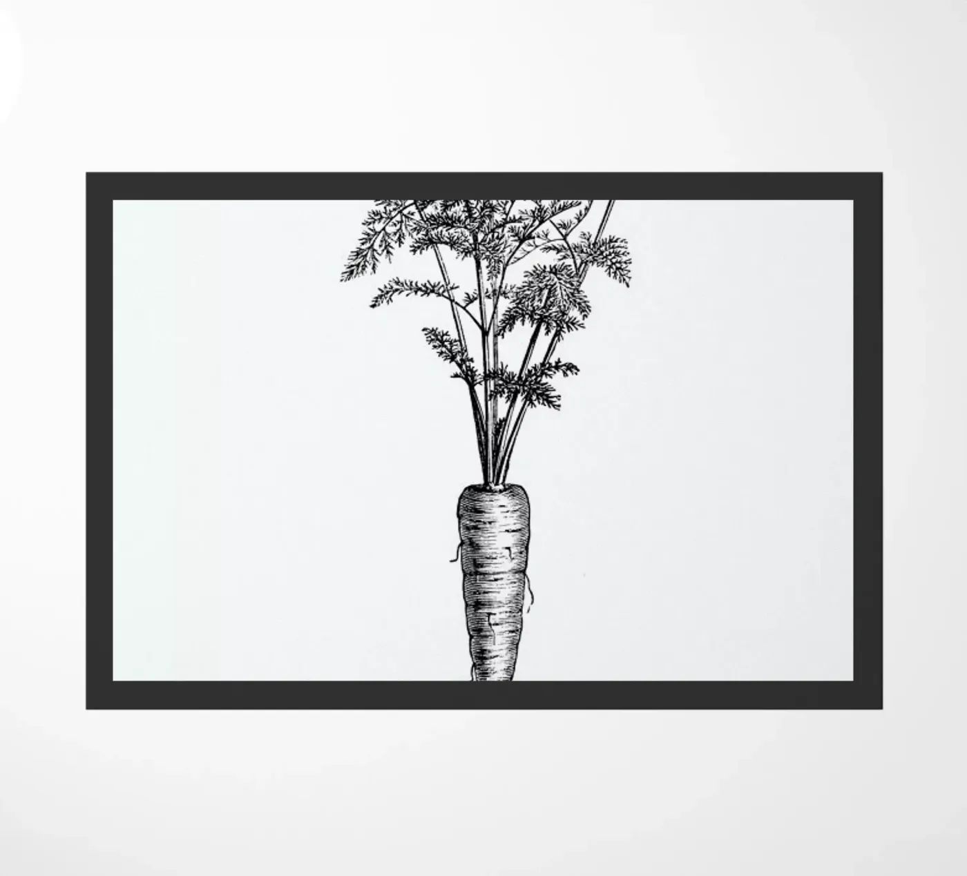 Carrot deurmat van Flora & Fauna