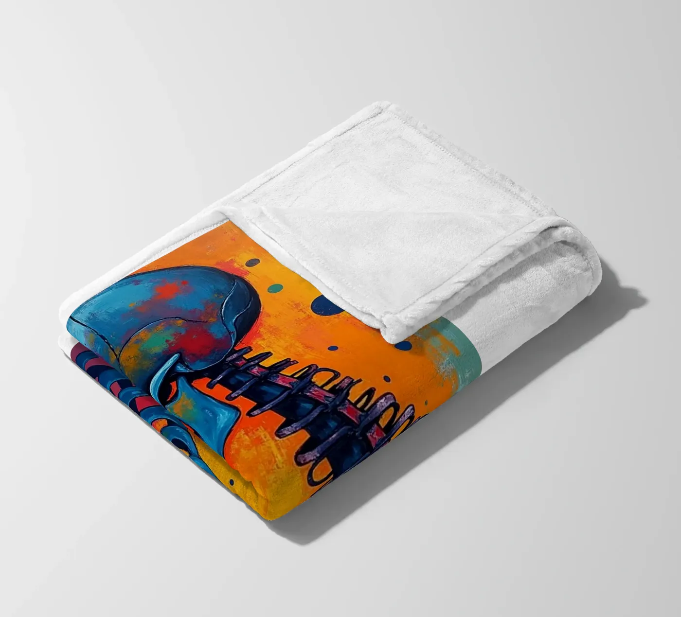 Blue again fleecedeken van CASTILO