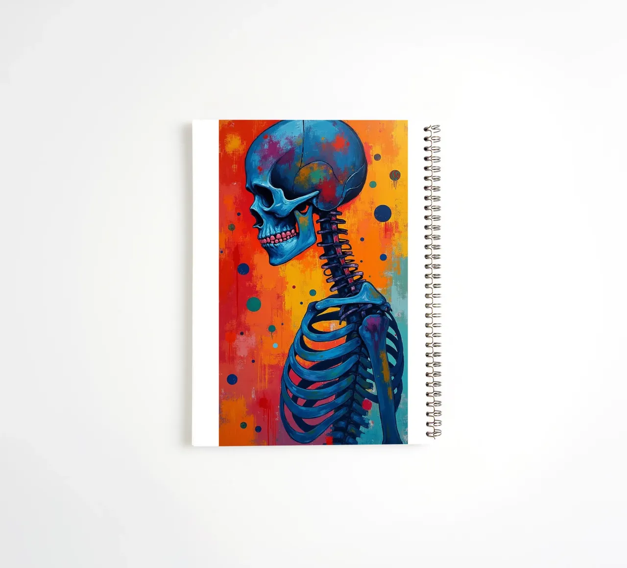Blue again spiral notebook by CASTILO