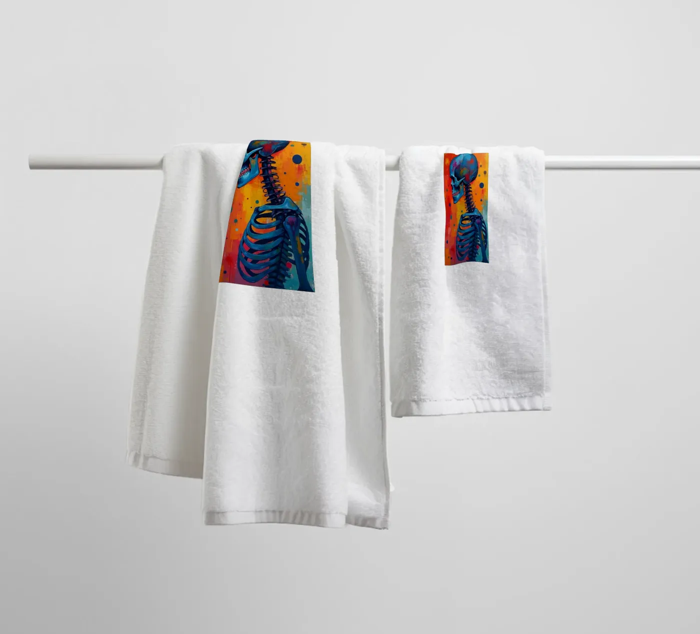 Blue again towel by CASTILO