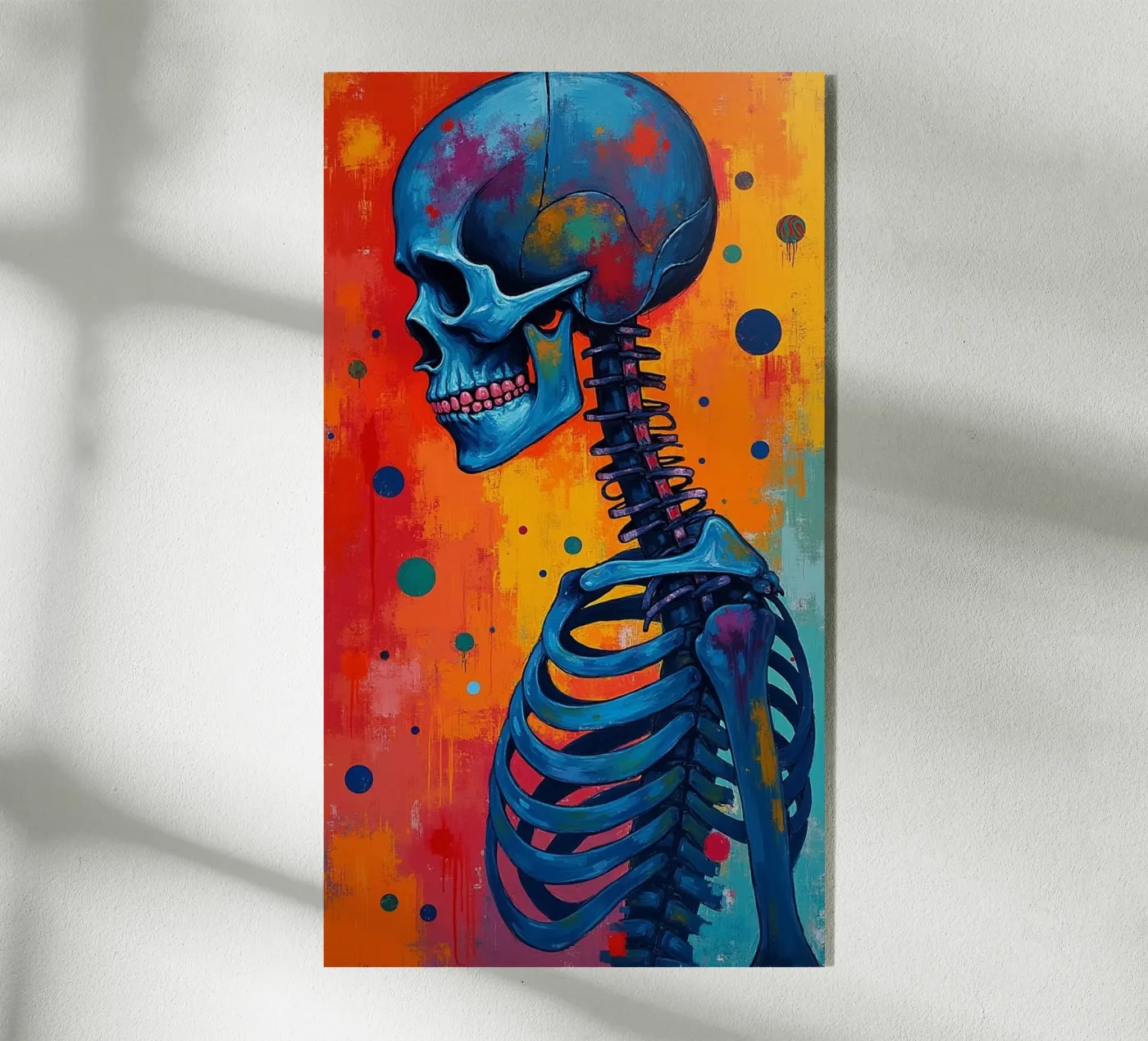 Blue again acrylic glass by CASTILO