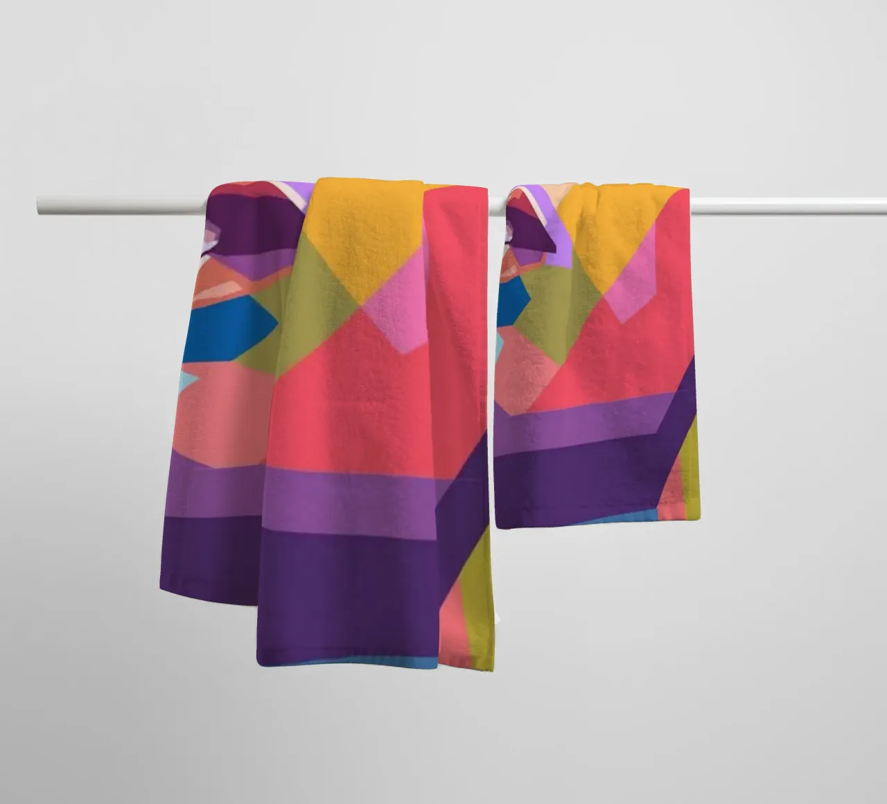 Ritratto pop art di Ishowspeed asciugamano da bagno da Hantamrata