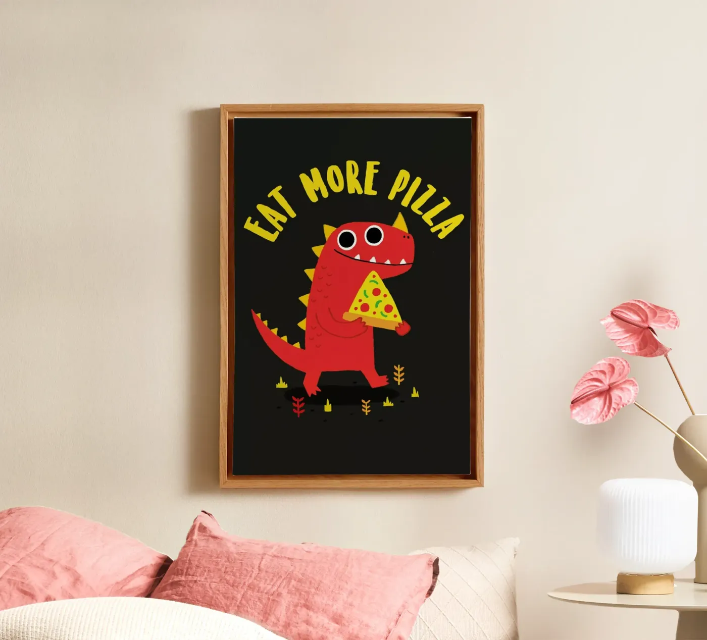Pizzasaurus tela da DinoMike