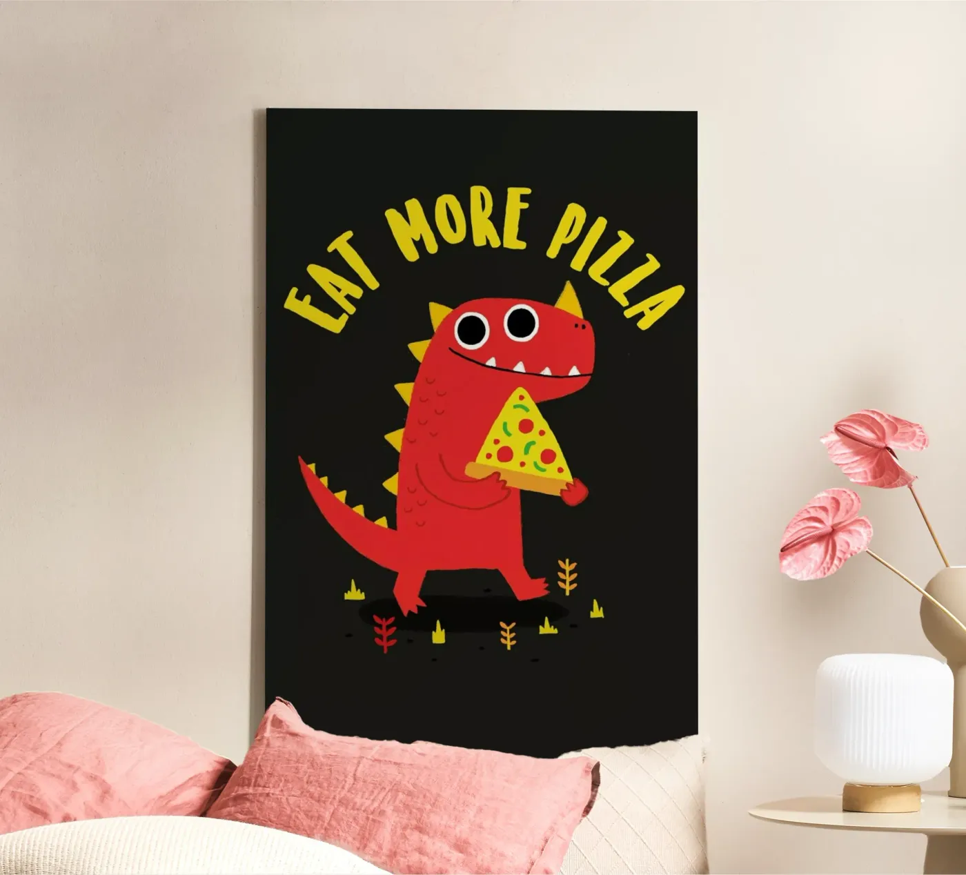 Pizzasaurus tela da DinoMike