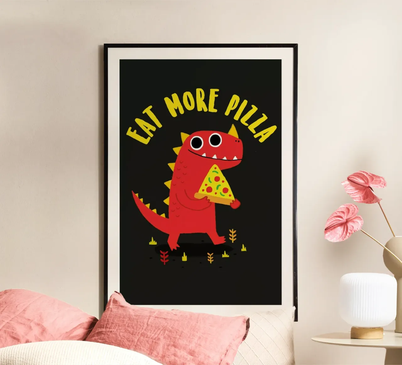 Pizzasaurus poster da DinoMike