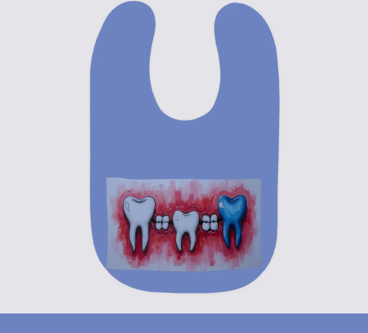 Maintenance work baby bib by CASTILO