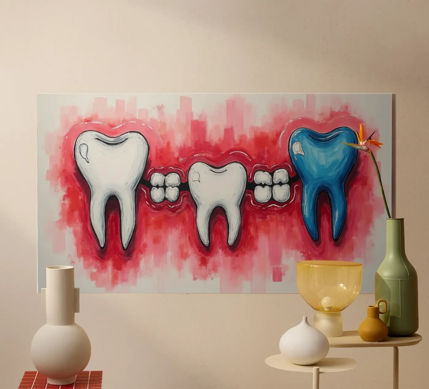 Maintenance work acryl van CASTILO