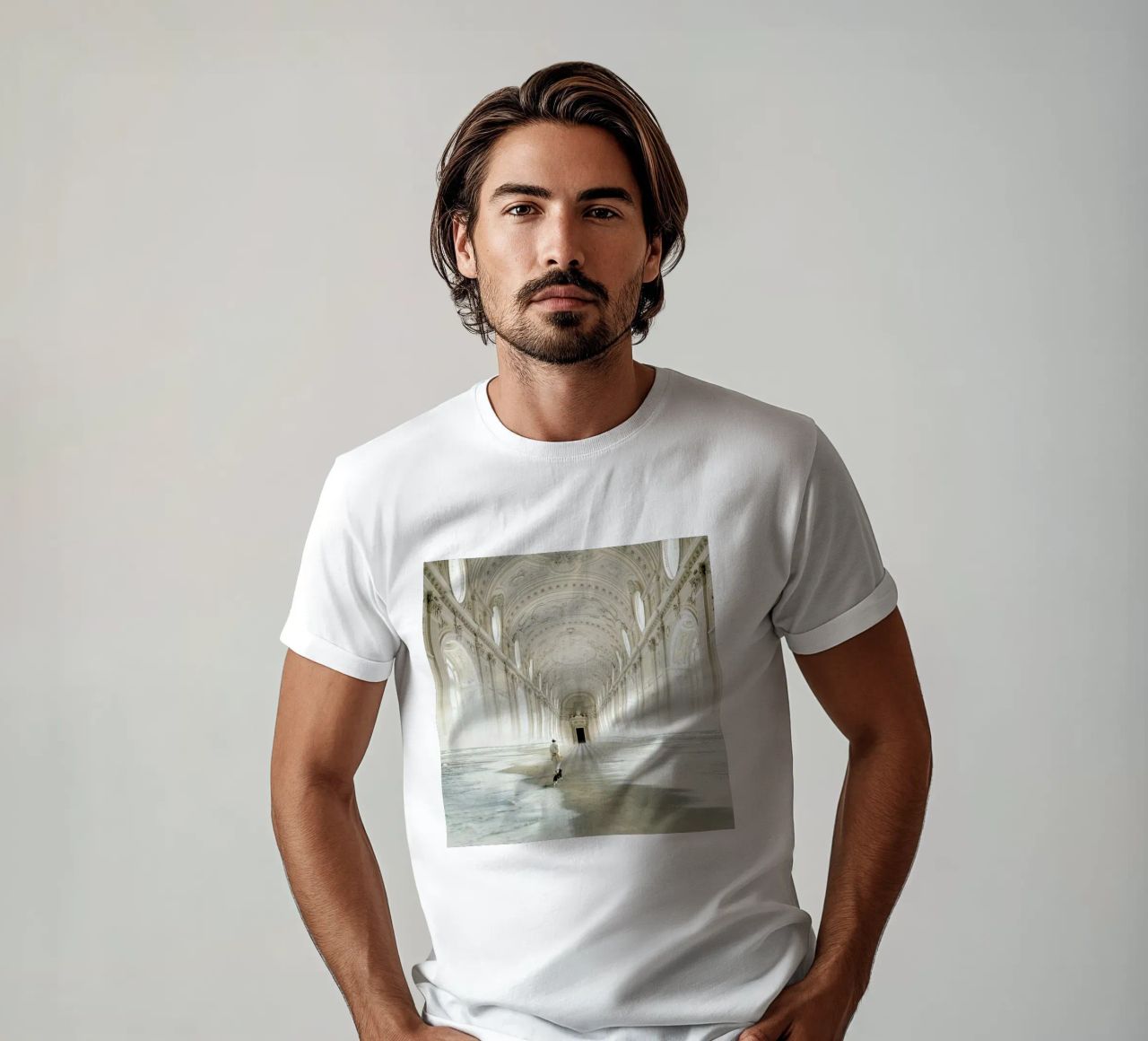 The Line t-shirt da Eugene Soloviev