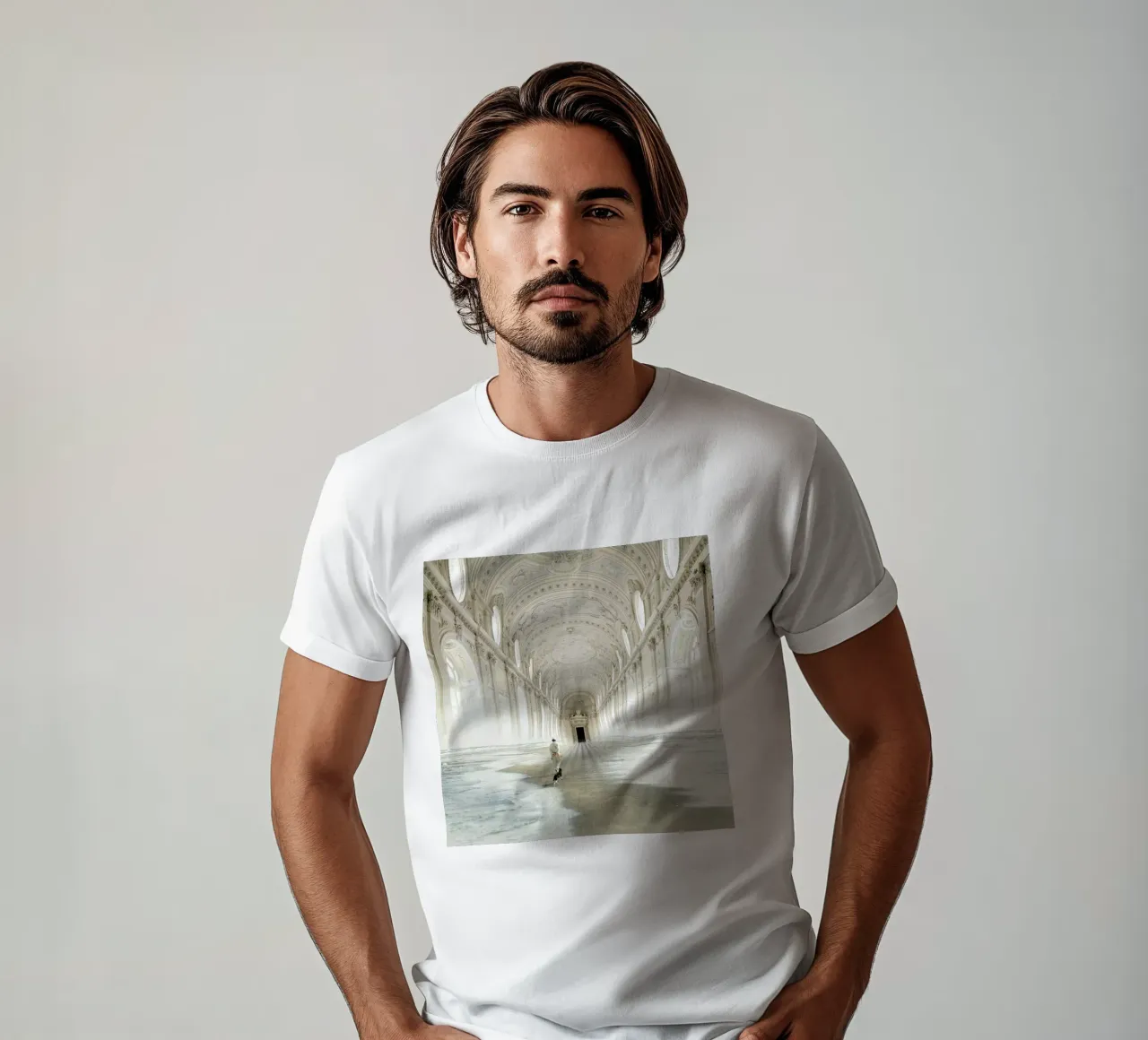 The Line t-shirt da Eugene Soloviev