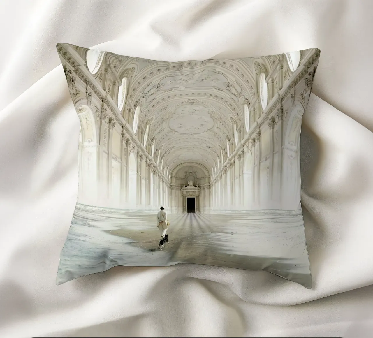 The Line cuscino da Eugene Soloviev